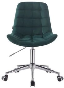 HR590K Scaun Verde din Catifea