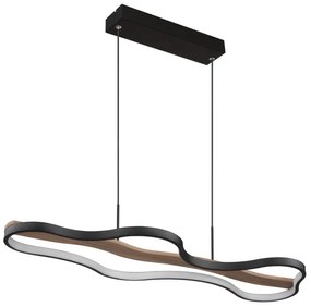 Lustră LED dimabilă pe cablu BEZZY LED/30W/230V Globo 67181H + telecomandă