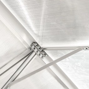 Seră din policarbonat 250 x 430 x 124/205 cm