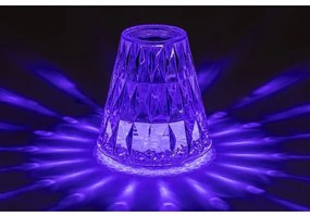 Lampă LED RGB reîncărcabilă dimabilă de masă Rabalux 76004 SIGGY LED/2W/5V 3000K