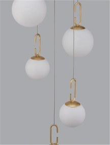 Lustra LED moderna cu 5 Pendule design elegant HOOK