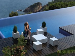 Taburete de exterior / interior design modern premium JUT Chill OTTOMAN 80cm