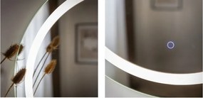 Oglinda baie cu iluminat LED IP44 Mirror LED 60cm