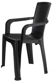 Scaun din ratan Night 38 x 44 x 84 cm