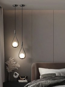 Lustra 1 pendul Elit, Model Negru