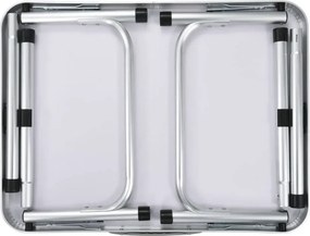 Masă de camping pliabiăla, 60 cm, aluminiu/MDF, KEPI TYP 2