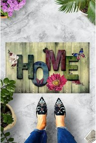 Covor intrare SAGOMATO, 40x60 cm, forma dreptunghiulara, PVC, multicol