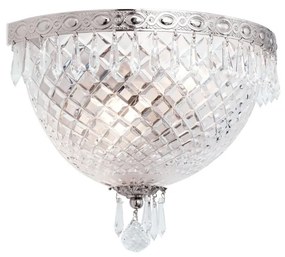 Aplica de perete cristal SCHOLER, EMPIRE CRYSTAL antique silver