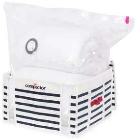 Cutie de depozitare cu vid pentru haine Compactor Mariniere, 125 l
