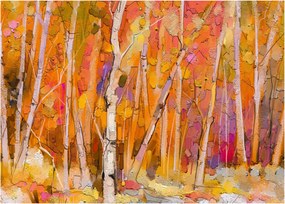 Tablou - Pădurea toamna (70x50 cm)