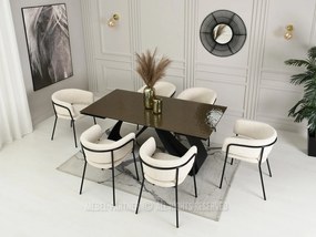 Scaun Sorento (crem + negru). Promo -20%. 1111276