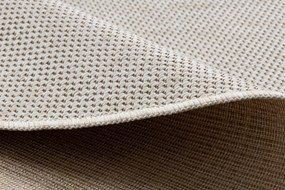 Covor SISAL SION cerc A5165A Melanj țesute plate ecru / cremă