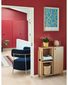 Set 2 ghivece din ceramică Hübsch Tina, galben