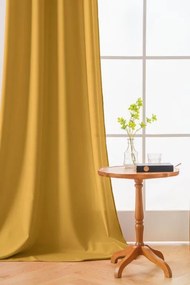 Draperie mustar cu rejansa OXFORD 140x250 cm