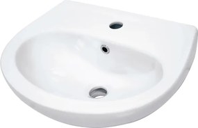 Deante - Lavoar suspendat JASMIN 45,7 x 36,4 cm + baterie pentru lavoar LEMON