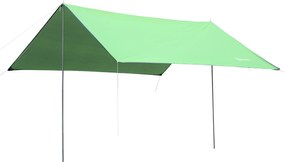 Outsunny Cort de Plajă Portabil cu Protecție UV și Geantă de Transport, 3x3 m, Verde | Aosom Romania
