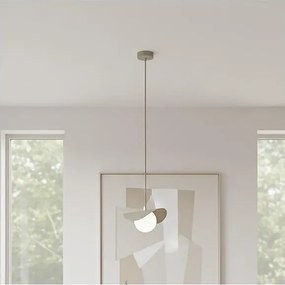 Pendul pe cablu RITUAL, 1x G9, 8W, 230V, bej