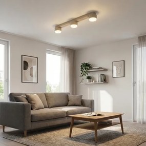 Brilagi - Spot LED RGB dimabil MONO 3xGX53/14W/230V Wi-Fi Tuya bej