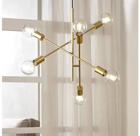 Lustră pe cablu ONLI CROSS 6xE27/22W/230V