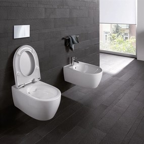 Capac wc alb soft-close 36x45 cm Geberit, iCon