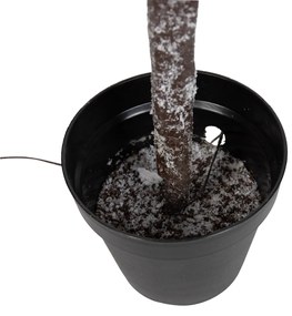 Brad de Crăciun pentru exterior, lampă de podea, 120 cm, cu LED și timer IP44 - Fuyu