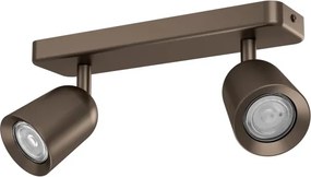 Eglo 901949 - Spot CAMALDOLI 2xGU10/10W/230V bronz
