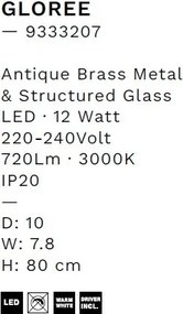 Aplica de perete LED design decorativ GLOREE