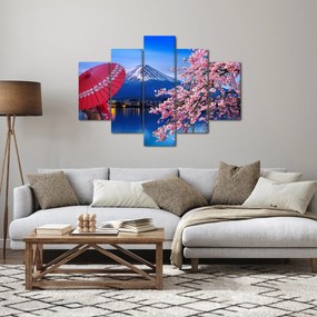 Tablou - cu privire la munte - Japonia (150x105 cm)