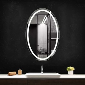 Oglinda cu iluminare LED si dezaburie Fluminia Picasso-IN-50 50x80 cm