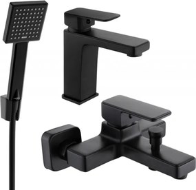 Mexen Cetus Set baie R45, negru - 744303R45-70