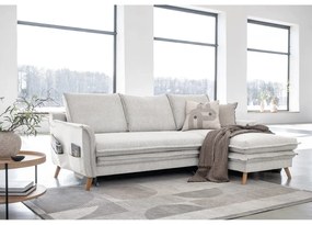 Colțar bej extensibil (cu colț pe partea dreaptă) Charming Charlie – Miuform