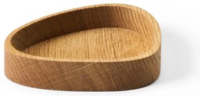 Cutie de depozitare în culoare naturală din lemn, decorativă 14x12,5x3 cm Curve S – LIND DNA