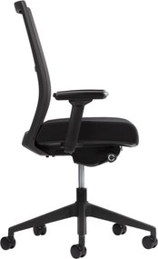 Scaun ergonomic cu brate reglabile 3D, spatar din mesh, mecanism sincron - Cu tetieră