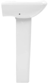 Lavoar cu piedestal, alb, 580 x 470 x 200 mm, ceramica
