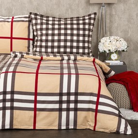 Lenjerie de pat bumbac flanel 4Home Cub, 140 x 220 cm, 70 x 90 cm, 140 x 220 cm, 70 x 90 cm
