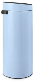 Brabantia Touch Bin New 1005545, 30 l, închidere silențioasă și lină, albastru