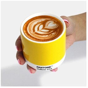 Cană galbenă din ceramică 175 ml Cortado Yellow 012 – Pantone