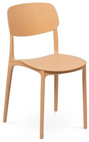 Scaun de grădină piersică din plastic Hébé – Bonami Essentials