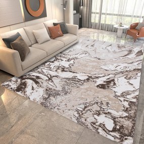 Covor Modern Living , Dormitor Dreptunghiular Eliza 0933A Bej (Alege dimensiunea: 60 x 130)