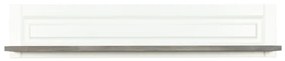 Polita Cabana Alb Si Antracite, 135 Cm