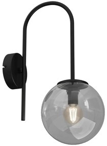 Lampă de perete CAMBRIDGE 1xE14/60W/230V neagră