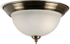 BRILAGI - Plafonieră FRESCO 2xE27/40W/230V, diametru 28 cm, alamă
