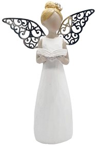 Figurina Inger LAILA, Alb, 10cm