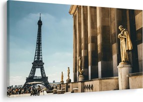 Tabou din piața Trocader, Paris (90x60 cm)