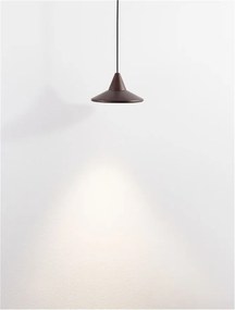 Pendul LED design minimalist DRO maro