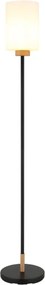 Lampadar/ Lampa de podea metal si lemn ROWENA