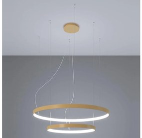 Thoro TH.268 - Lustr LED pe cablu RIO LED/80W/230V CRI95 4000K auriu