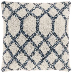 Perna decorativa MELANIE 45x45 cm, albastra