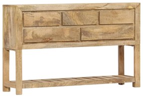 vidaXL Servantă, 120 x 30 x 75 cm, lemn masiv de mango