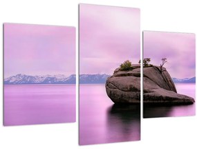 Tablou cu piata în mare (90x60 cm)